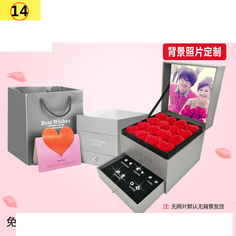 Sterling Silver Love Necklace & Earrings Set | Elegant Women’s Jewelry