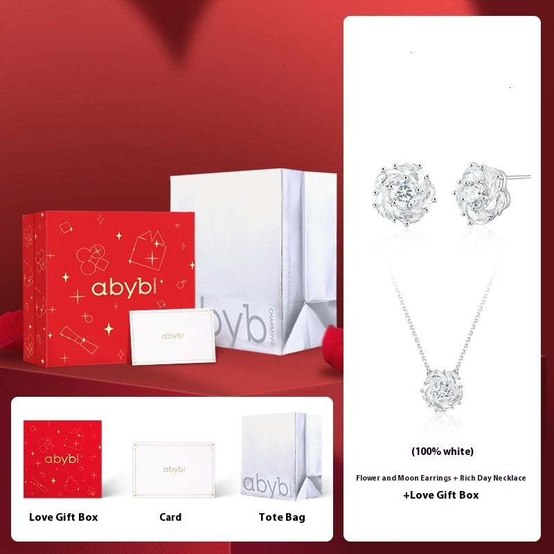 Camellia Necklace | Light Luxury Clavicle Chain Gift