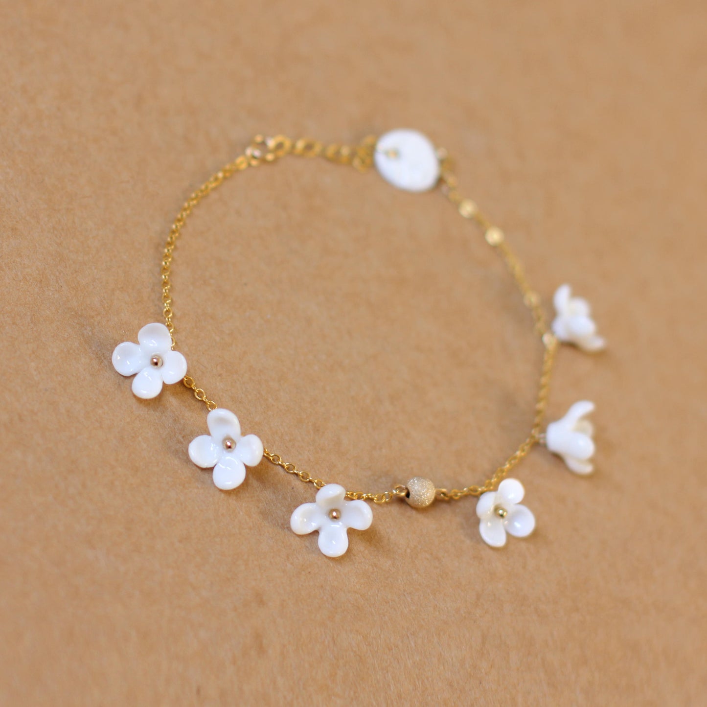 Osmanthus Series Bone China Jewelry Set | Artistic Necklace, Bracelet & Earrings