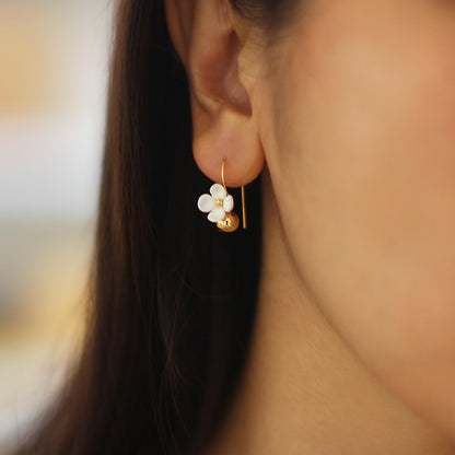 Osmanthus Series Bone China Jewelry Set | Artistic Necklace, Bracelet & Earrings