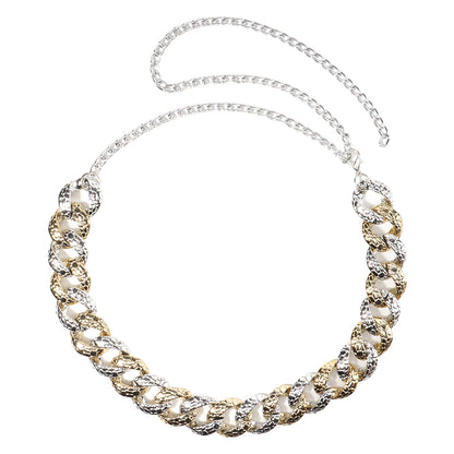 Layered Chunky Chain Body Belt | Statement Waist Jewelry