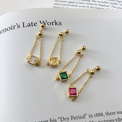 Fancy Gem Ring | S925 Sterling Silver with Synthetic Gemstone