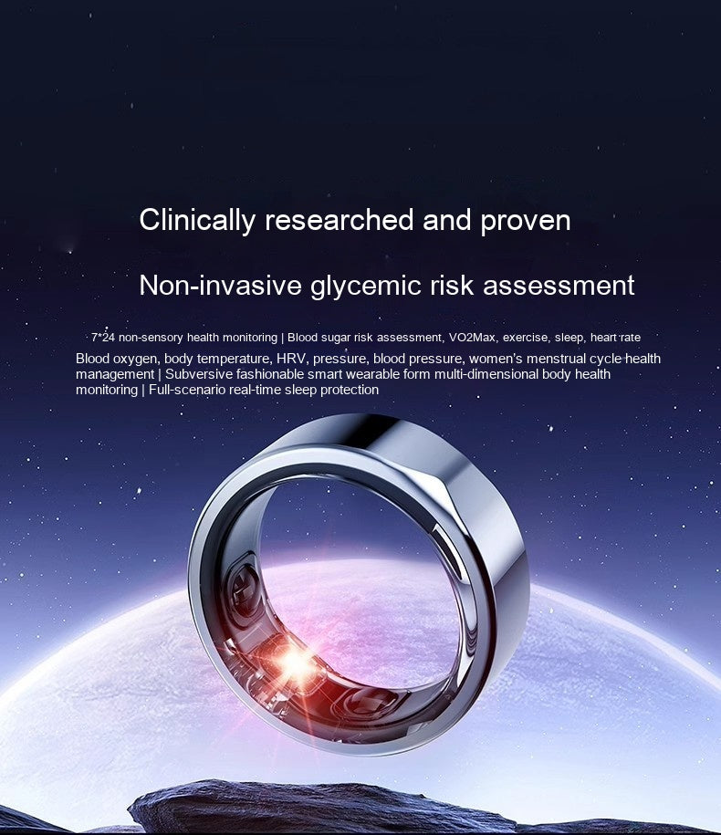 Smart Wellness Ring | Sleep, Activity & Health Insights Tracker
