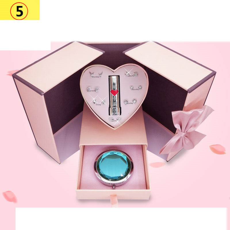 Sterling Silver Love Necklace & Earrings Set | Elegant Women’s Jewelry