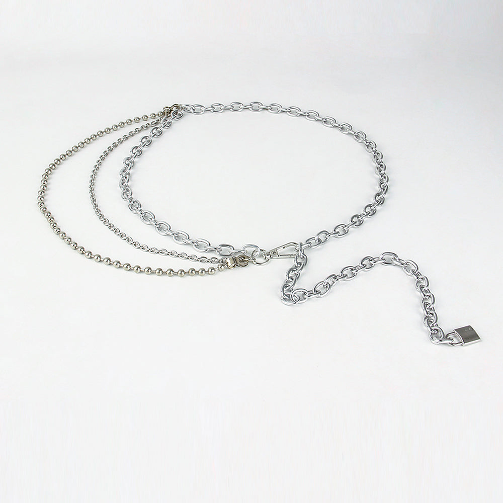 Layered Chain Waist Belt | Gold & Silver Body Jewelry