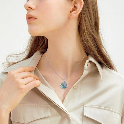 Tree of Life Memorial Urn Necklace | S925 Sterling Silver Keepsake Jewelry