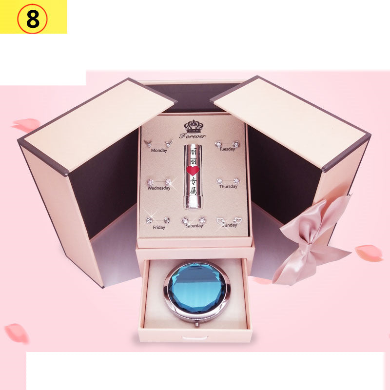 Sterling Silver Love Necklace & Earrings Set | Elegant Women’s Jewelry