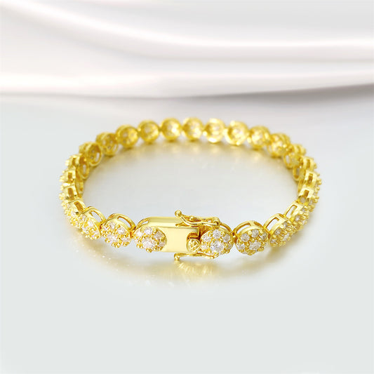 925 Sterling Silver Moissanite Tennis Bracelet – Iced Luxury